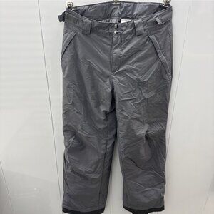 Columbia Snow Pants Womens Medium Gray Omni Tech Insulated Ski Snowboarding